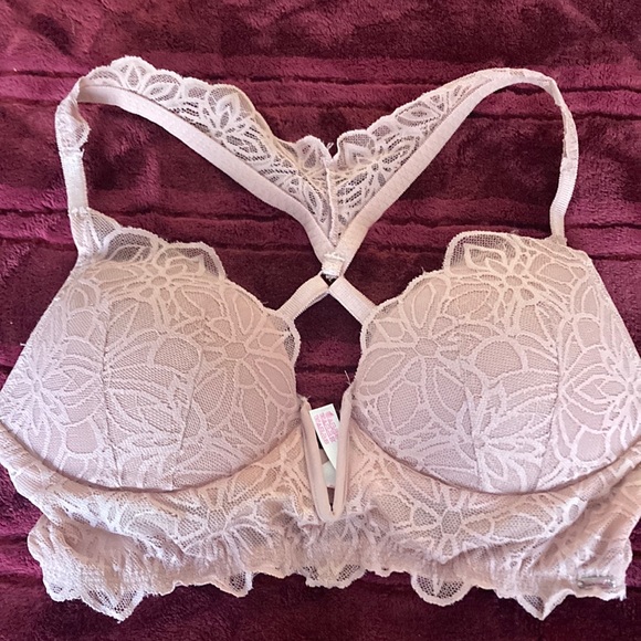 Pink date push-up pigeonnant rendez-vous 34d color mauve - Picture 1 of 2